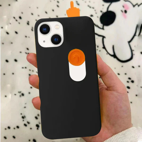 3D Finger Sliding Case - iPhone