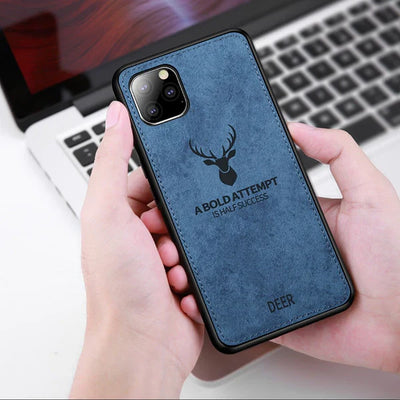 Deer Pattern Inspirational Soft Case - iPhone