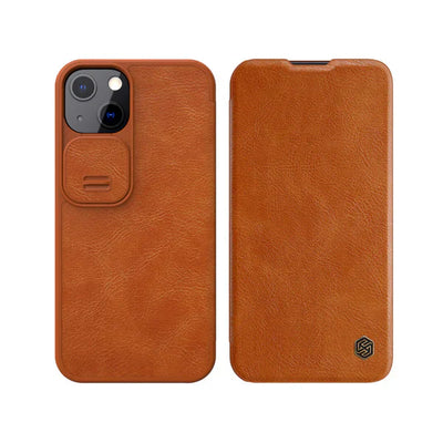 Camera Protection Qin Leather Flip Case