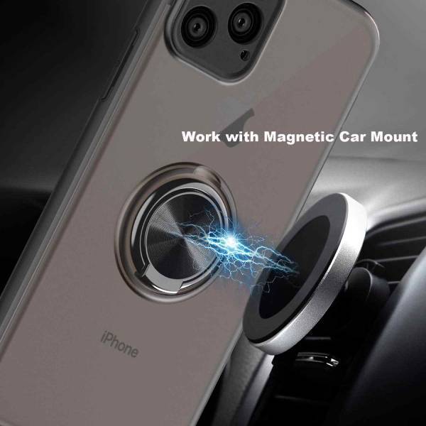 Best i phone 11 Series Shockproof Translucent Ring Case