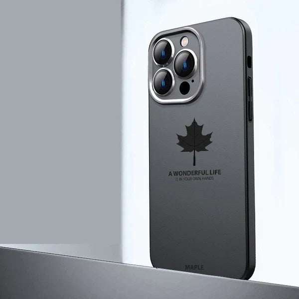 Autumn Radiance Maple Leaf Matte Case - iPhone