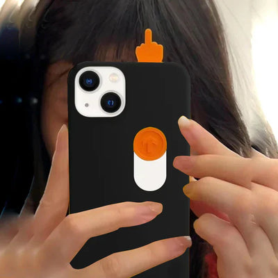 3D Finger Sliding Case - iPhone