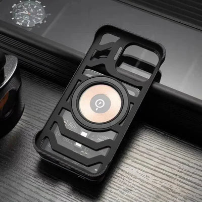 Carbon Fiber Bracket Case - iPhone