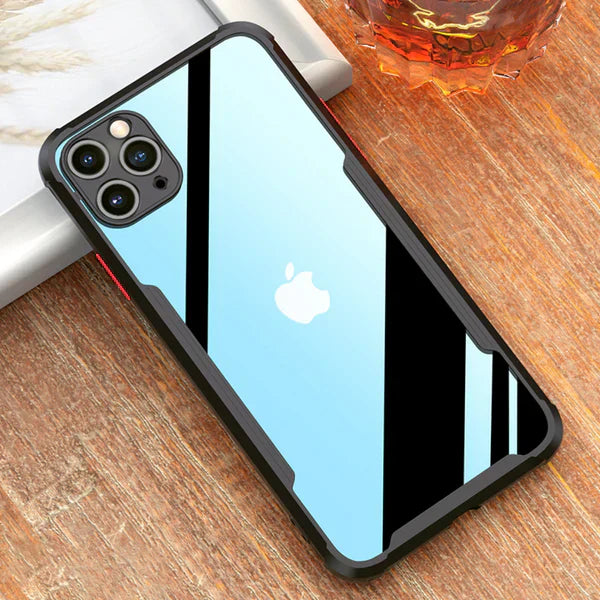 Back Eagle Shockproof Transparent Case - iPhone