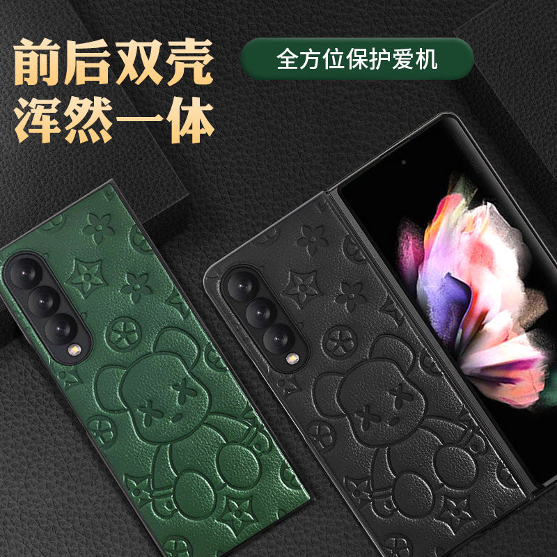 Trendy Cartoon Connected Hinge Cases For Samsung Galaxy Z Fold